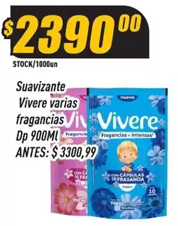 Supermercados Comodin Vivere suavizante oferta