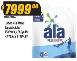 Supermercados Comodin Ala jabón líquido oferta