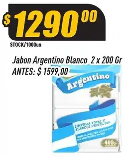Supermercados Comodin Argentino jabon blanco oferta