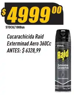Supermercados Comodin Raid cucarachicida raid exterminad aero 360cc oferta
