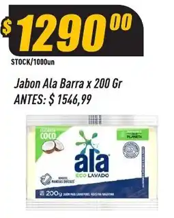 Supermercados Comodin Ala jabon ala barra oferta