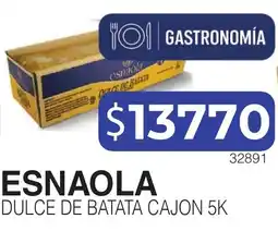Masivos Esnaola dulce de batata cajon 5k oferta
