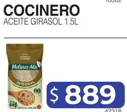 Masivos Cocinero aceite girasol oferta