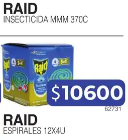 Masivos Raid espirales oferta