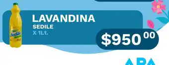 APA Supermercados Sedile lavandina oferta