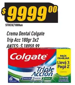 Supermercados Comodin Colgate crema dental trip acc oferta
