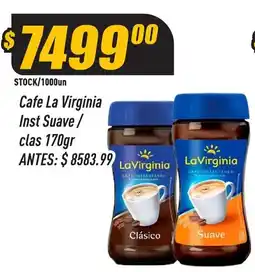 Supermercados Comodin La virginia cafe instantaneo oferta