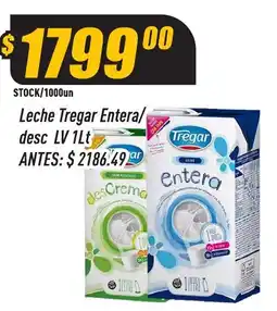 Supermercados Comodin Tregar leche entera oferta