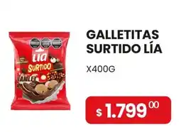 Piantoni Supermayorista Lía galletitas surtido oferta