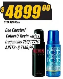 Supermercados Comodin Chester deodorante oferta