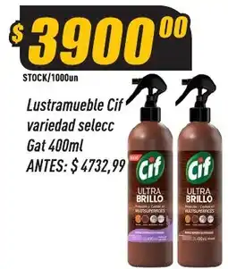 Supermercados Comodin Cif lustramueble variedad selecc oferta