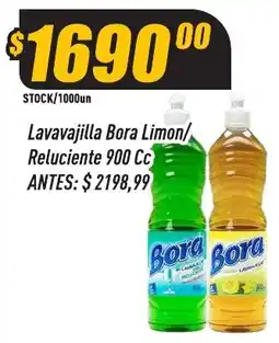 Supermercados Comodin Bora lavavajilla limon reluciente oferta
