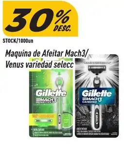 Supermercados Comodin Gillette maquina de afeitar mach3/venus variedad selecc oferta