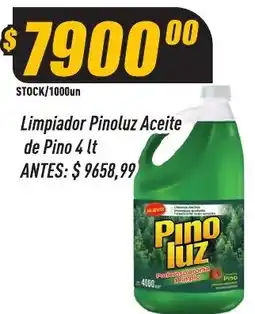 Supermercados Comodin Pinoluz limpiador aceite de pino oferta