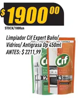 Supermercados Comodin Cif limpiador expert baño/vidrios/antigrasa oferta