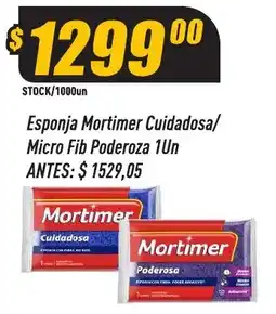 Supermercados Comodin Mortimer esponja cuidadosa micro fib poderosa oferta