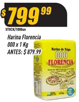 Supermercados Comodin Florecia harina de trigo 000 oferta