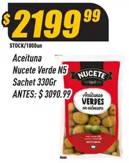 Supermercados Comodin Nucete aceituna verde n5 oferta