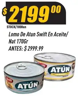 Supermercados Comodin Swift lomo de atun en aceite oferta
