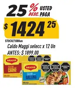 Supermercados Comodin Maggi caldo selecc oferta