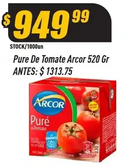 Supermercados Comodin Arcor puré de tomate oferta