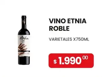 Piantoni Supermayorista Etnia vino roble oferta