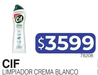 Masivos Cif limpiador crema blanco oferta