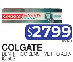 Masivos Colgate dentifrico sensitive pro alivio oferta