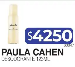 Masivos Paula cahen desodorante oferta