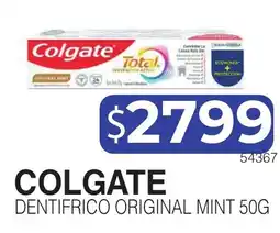 Masivos Colgate dentifrico original mint oferta