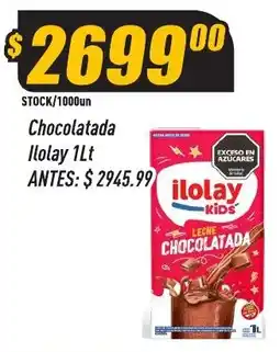 Supermercados Comodin Ilolay chocolatada oferta