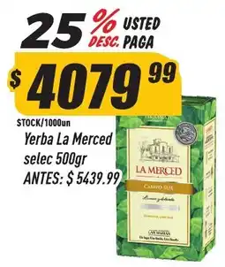 Supermercados Comodin Yerba la merced selec oferta