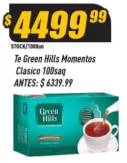 Supermercados Comodin Green Hills Te Green Hills Momentos Clasico oferta
