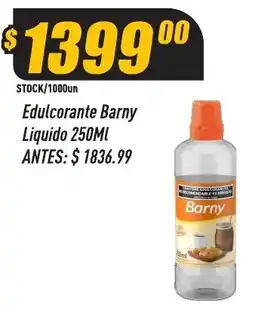 Supermercados Comodin Barny edulcorante liquido oferta