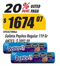 Supermercados Comodin Pepitos! galleta regular oferta