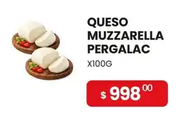 Piantoni Supermayorista Pergalac queso muzzarella oferta