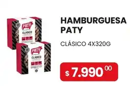 Piantoni Supermayorista Paty hamburguesa clásico oferta
