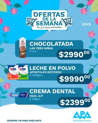 Las tres niñas chocolatada