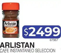 Masivos Arlistan cafe instantaneo seleccion oferta