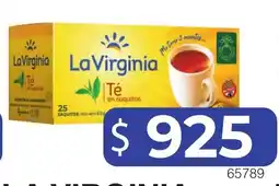 Masivos La virginia té en saquitos oferta