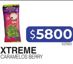 Masivos Xtreme caramelos berry oferta