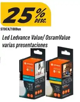 Supermercados Comodin Led Ledvance Value/ OsramValue oferta