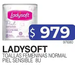 Masivos Ladysoft toallas femeninas normal piel sensible oferta