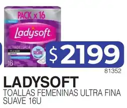 Masivos Ladysoft toallas femeninas ultra fina suave oferta
