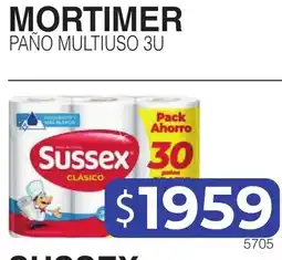 Masivos Sussex paño multiuso 3u oferta