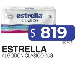 Masivos Estrella algodon clasico oferta