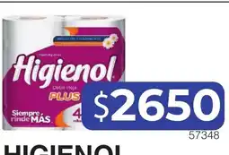 Masivos Higienol papel higiénico oferta