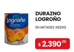 Piantoni Supermayorista Logroño durazno oferta