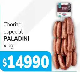 Unico Supermercados Paladini chorizo especial oferta