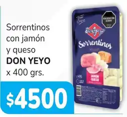 Unico Supermercados Don yeyo sorrentinos oferta
